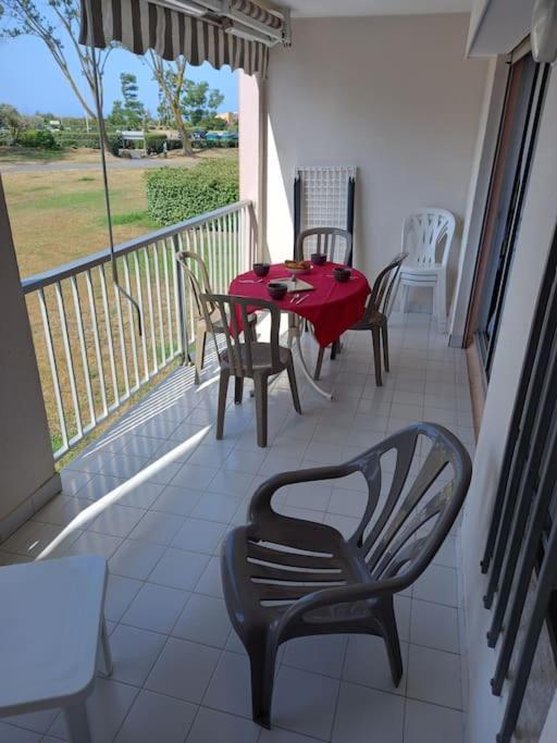 Amouvera C14, T2 Vue Mer, Piscine, Clim, Parking Agde Exterior foto